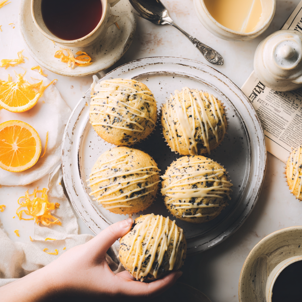 Orange & Poppyseed Muffins