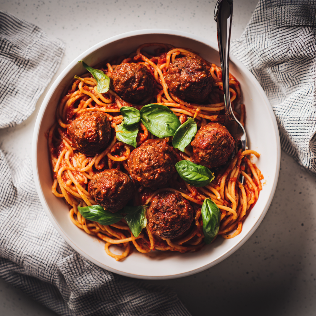Spaghetti Meatballs